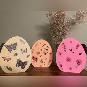 Hand Painted Wooden Eggs